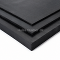 Placas de neopreno comercial (hule SBR) apiladas, corte a medida